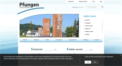 Desktop Screenshot of pfungen.ch